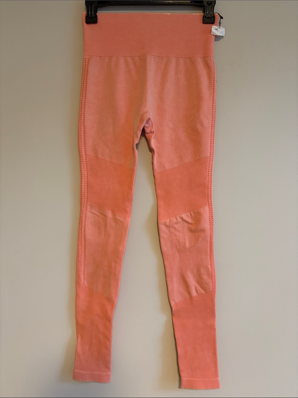 High-Waist Coral Seamless Leggings
